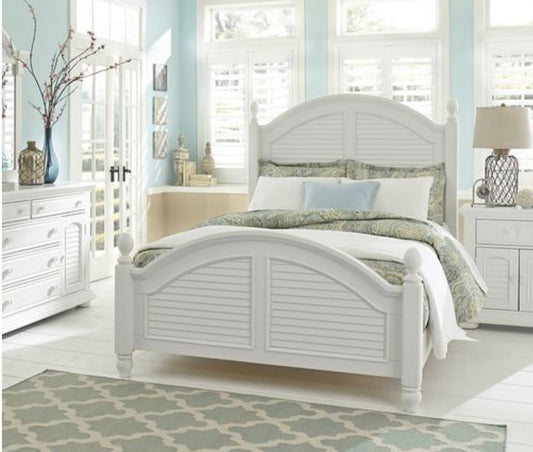 706SH-LF White Bedroom Set